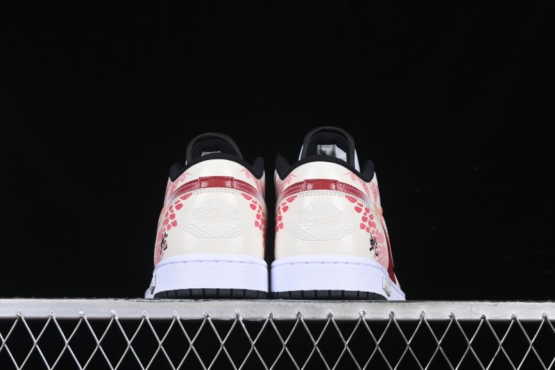 Nike Air Jordan 1 Low OG Retro Basketball Shoes Snake Year Limited Edition - 553558-132