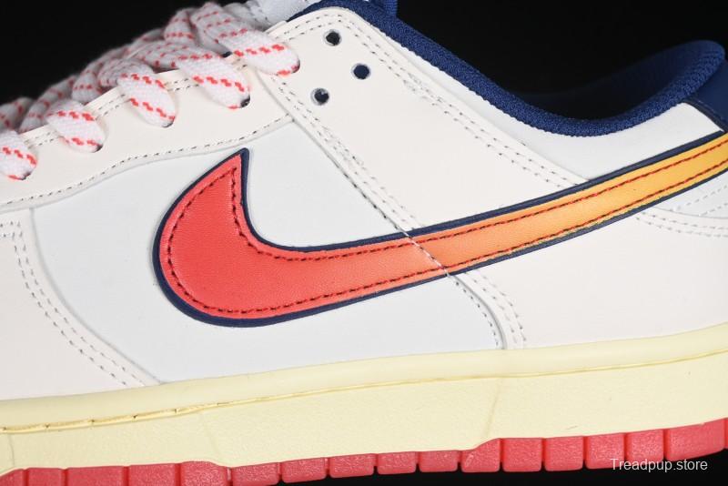 Nike SB Dunk Low Rainbow Gradient Low-Top Casual Skateboard Shoes - HV5749-110