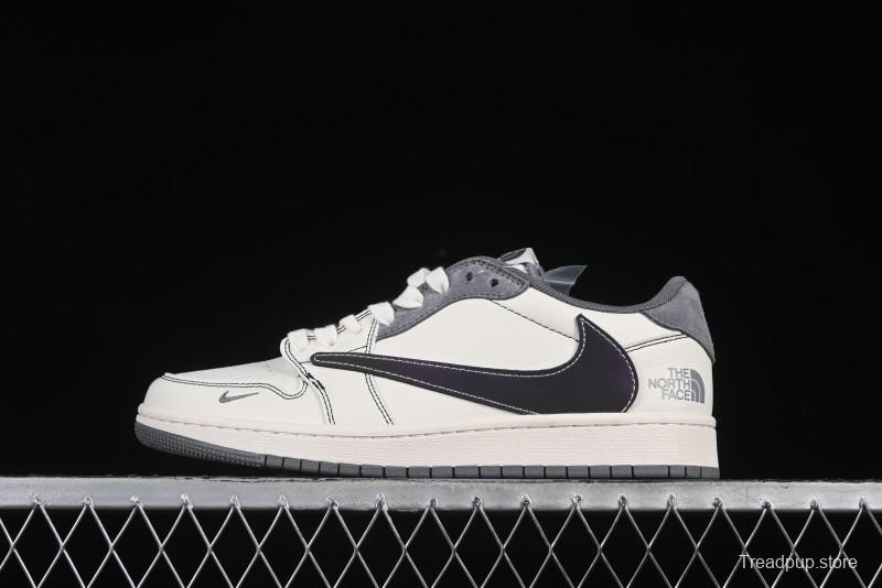 Nike Travis Scott x Fragment Design x Air Jordan 1 Low OG SP AJ1 Low Top Casual Sneakers - XS6089-501