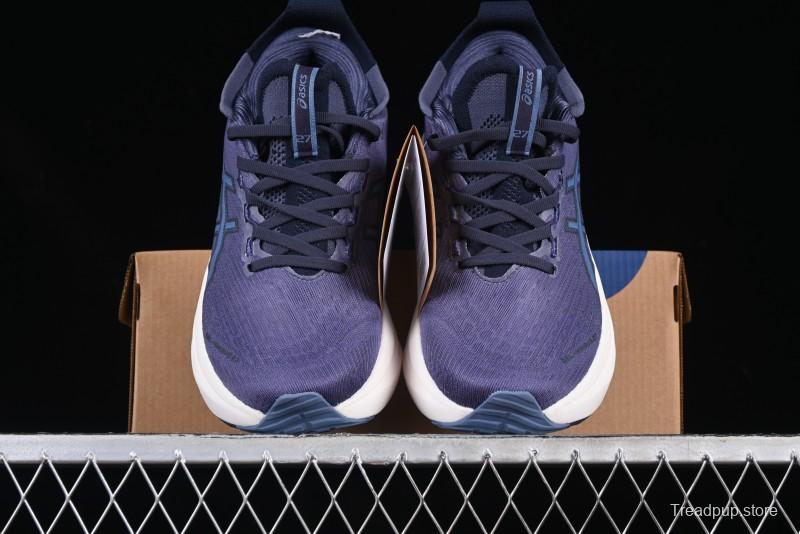 Asics Gel-Nimbus 27 Retro Breathable Casual Shoes Cushioned Men's Durable Running Shoes - 1011B956-500