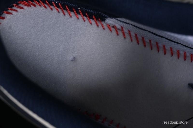 Nike Air Force 1 '07 Low The North Face x COMME des GARÇONS Navy Blue Line Casual Sneakers - HH7518-051