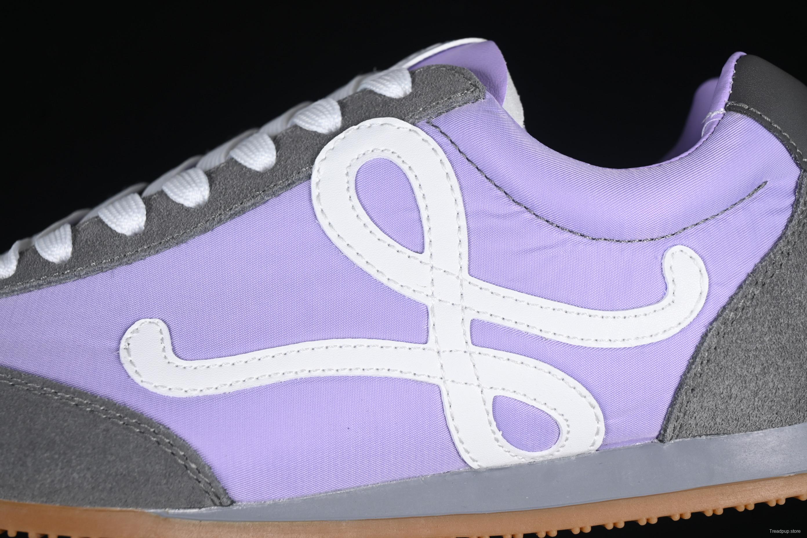 Loewe Ballet Runner 2.0 Sneakers Retro Style Lightweight Casual Shoes - PURPLE