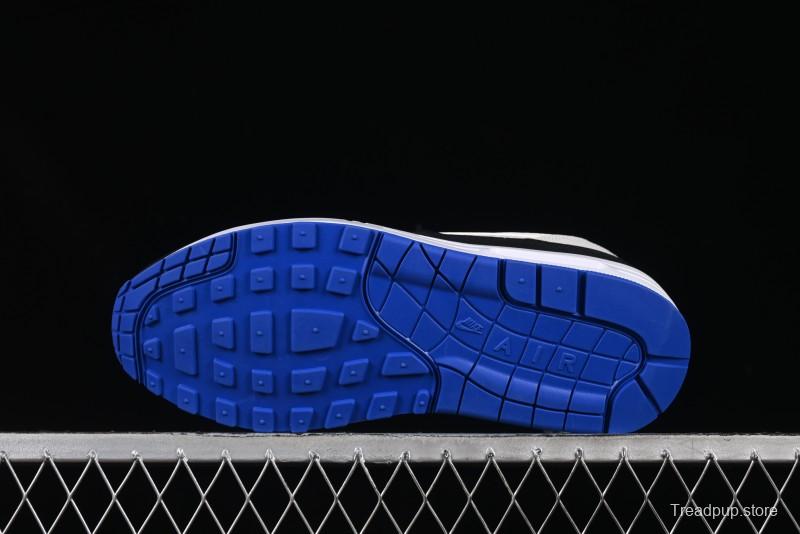 Nike Air Max 1 Retro Running Shoes with Half-Sole Air Cushion - 875855-001