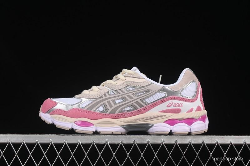 Asics Gel-NYC Retro Breathable Casual Shoes with Cushioning for Men - 1203A383-104