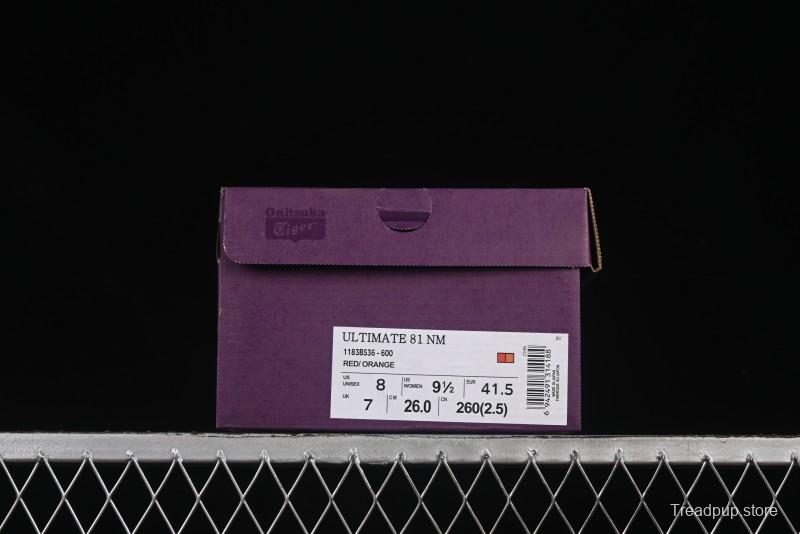 Onitsuka Tiger Ultimate 81 EX 40th Anniversary Breathable Comfort Casual Shoes - 1183B536-600