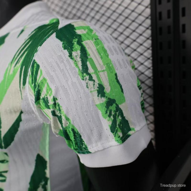 Player Version 2025 Nigeria Green/White Jersey