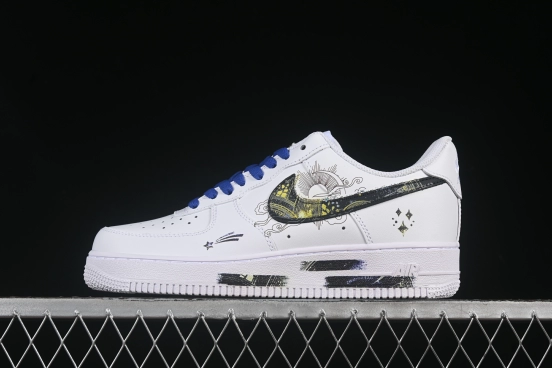 Nike Air Force 1'07 Low Zodiac Series Casual Sneakers with Full-Length Air Cushion - ZH0316-069