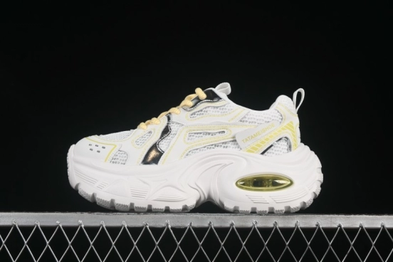 GG-CC Casual Fashion Sporty Chunky Platform Dad Shoes - 879 Yellow