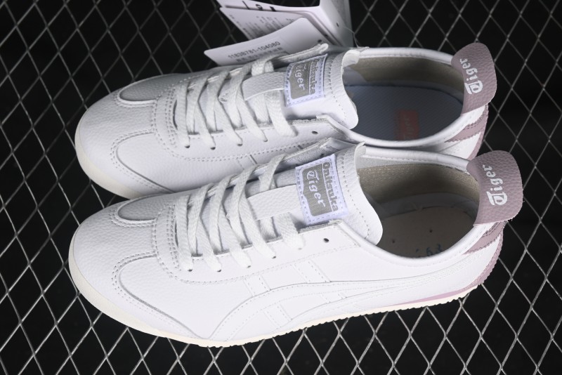 Onitsuka Tiger Mexico 66 Low-Top Leather Sneakers for Casual Running - 1183B781-104