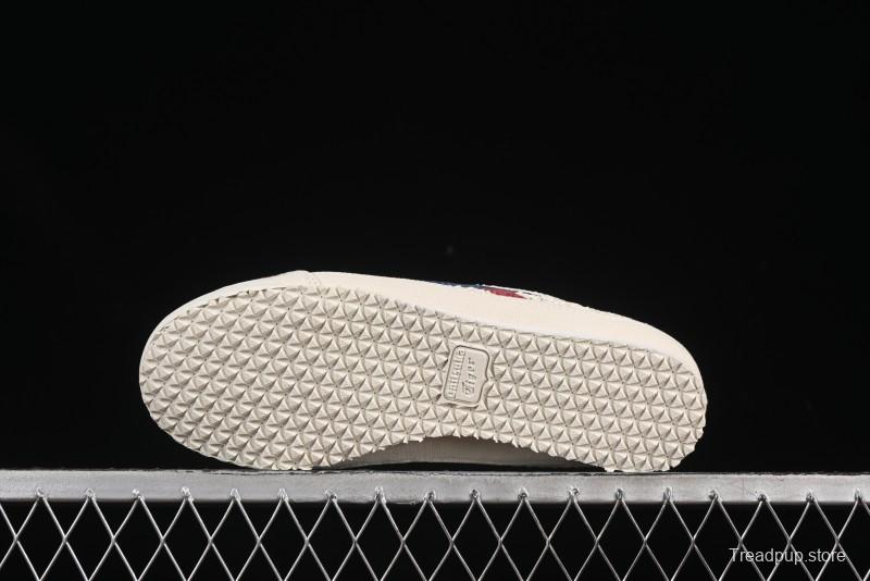 Onitsuka Tiger Mexico 66 Sabot Slip-On Sneakers with Breathable Mesh Upper - 1183C123-100