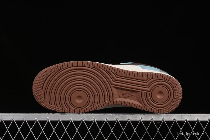 Nike Air Force 1 '07 Low LV Collaboration Summer Blue Casual Sneakers - JJ2508-702