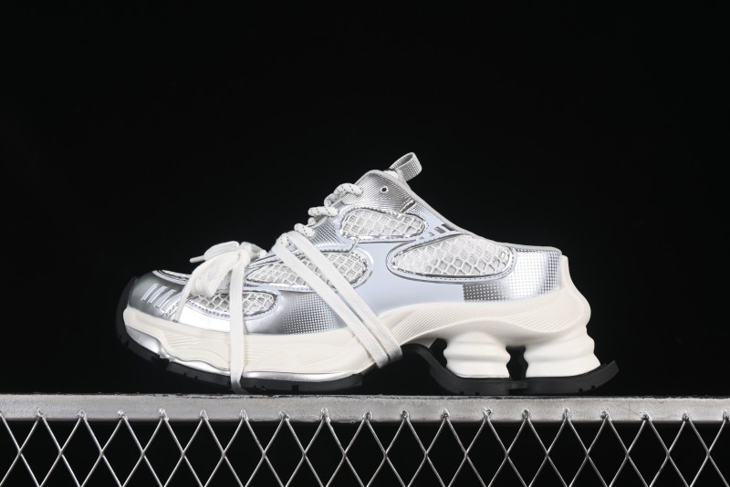 GG-CC Star-Design Lace-Up Hollow-Out Platform Sneakers with 5cm Height Boost - G25U9789