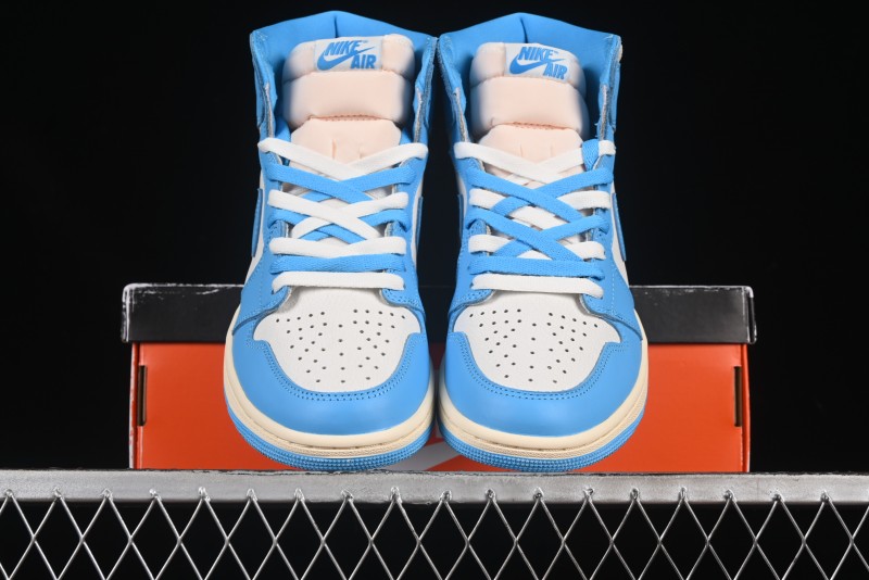 Nike Air Jordan 1 High OG "UNC Reimagined" Retro Basketball Shoes - DZ5485-402