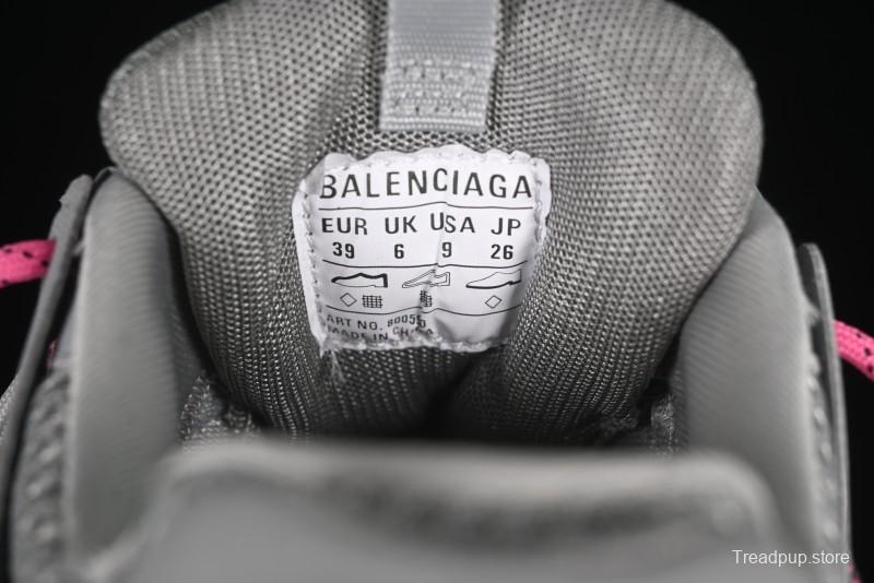 Balenciaga Track Sneaker Tess s.Gomma Res BI ALV/TIS EFF NUBUK/TIS E Waterproof Running Shoes - WTRHK1013