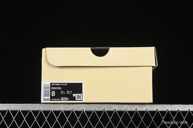 Nike Air Force 1 '07 Low Supreme Collaboration Dual-Tone Blue Label Casual Sneakers - XS1958-565