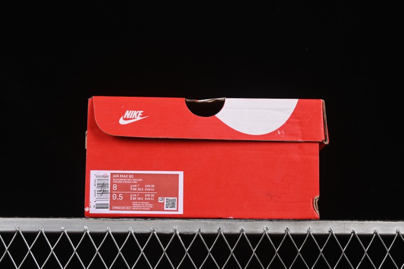 Nike Air Max 90 Retro Running Shoes with Visible Air Cushion - DM0029-007