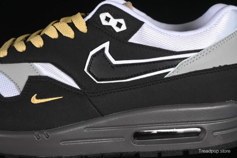 Nike Air Max 1 Retro Running Shoes with Half-Sole Air Cushion - IB9898-001