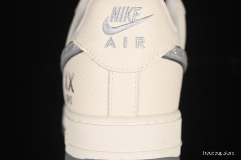 Nike Air Force 1'07 Low Kaws Collaboration Beige Grey Casual Sneakers - KK1988-078
