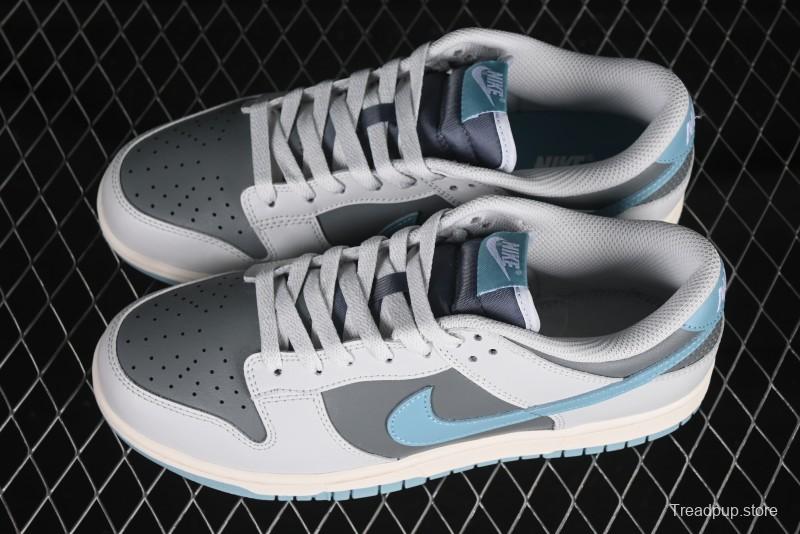 Nike SB Dunk Low Blue Grey Low-Top Casual Skate Shoes - HF5441-001
