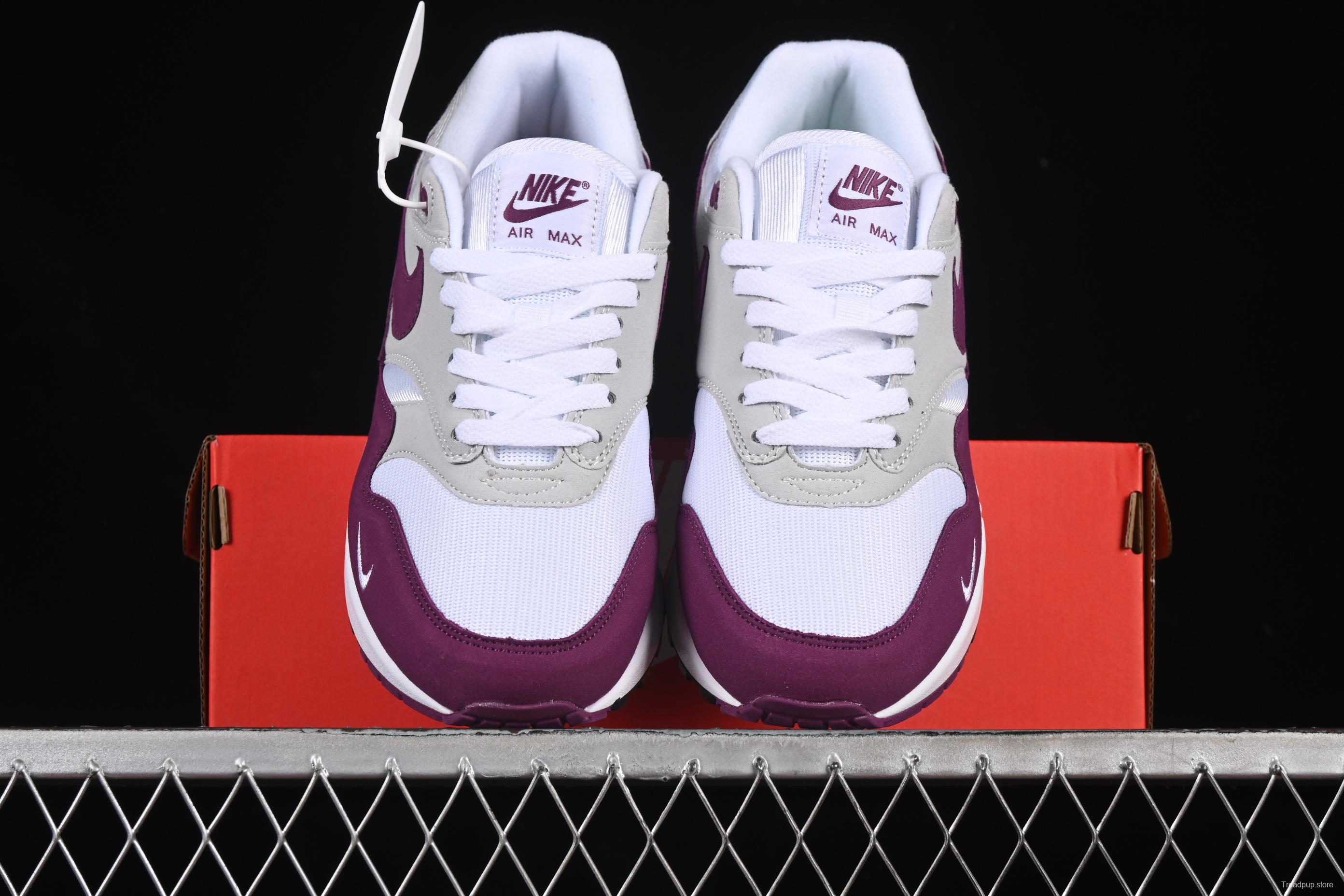Nike Air Max 1 Retro Running Shoes with Half-Sole Air Cushion - HF1194-101