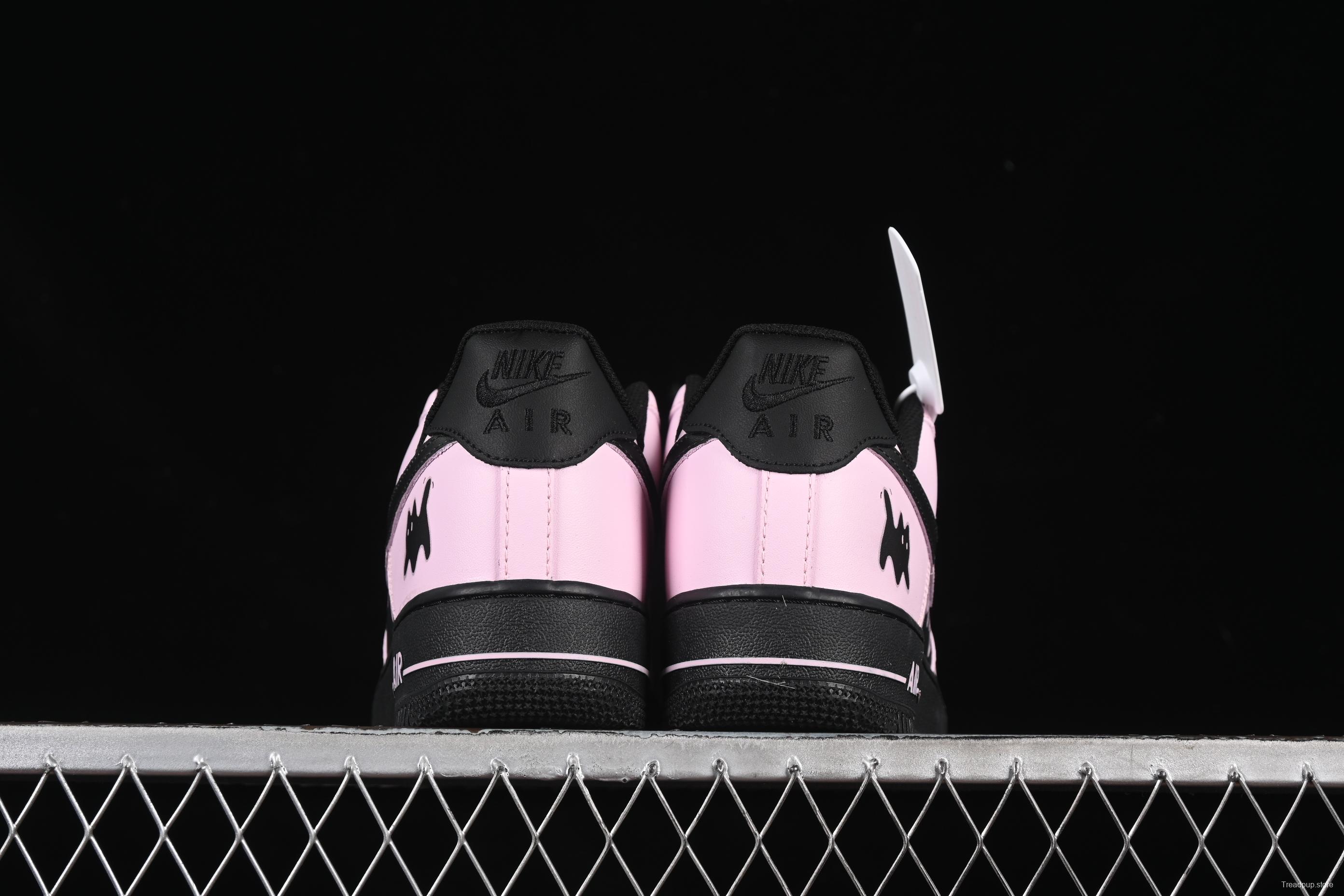 Nike Air Force 1'07 Low Casual Sneakers with Sweet Kitty Anime Theme - ZH0316-080