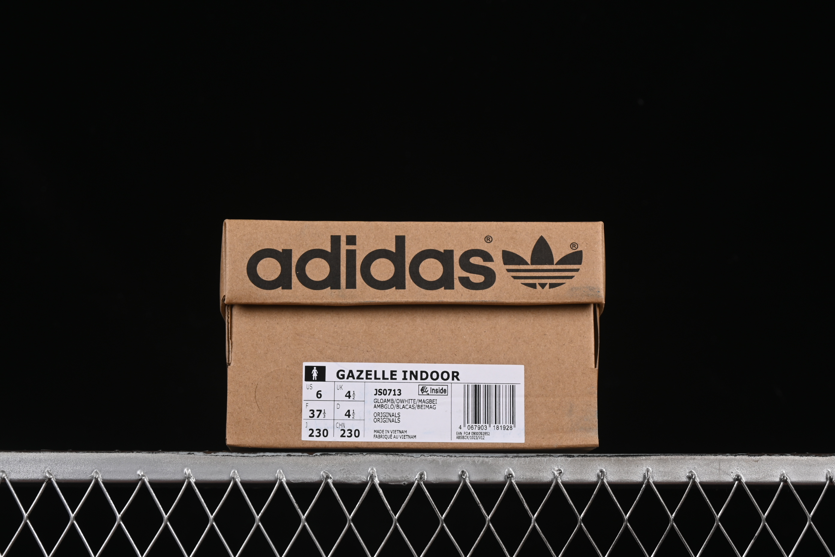 Adidas Originals Gazelle Indoor Retro Casual Anti-Slip Wear-Resistant Low-Top Sneakers - JI0713