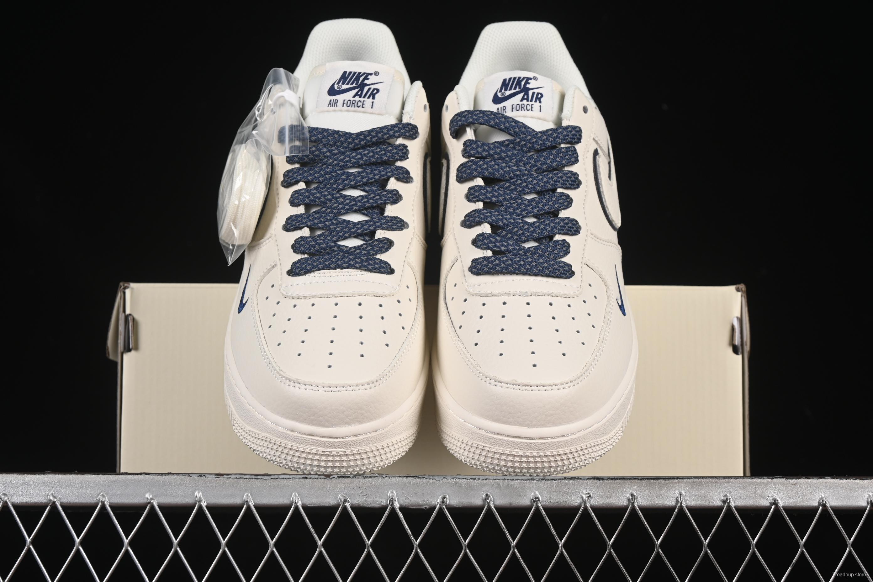 Nike Air Force 1'07 Low Custom ID Official Sync Low-Top Casual Sneakers with 3M Reflective Stars - MJ0319-026
