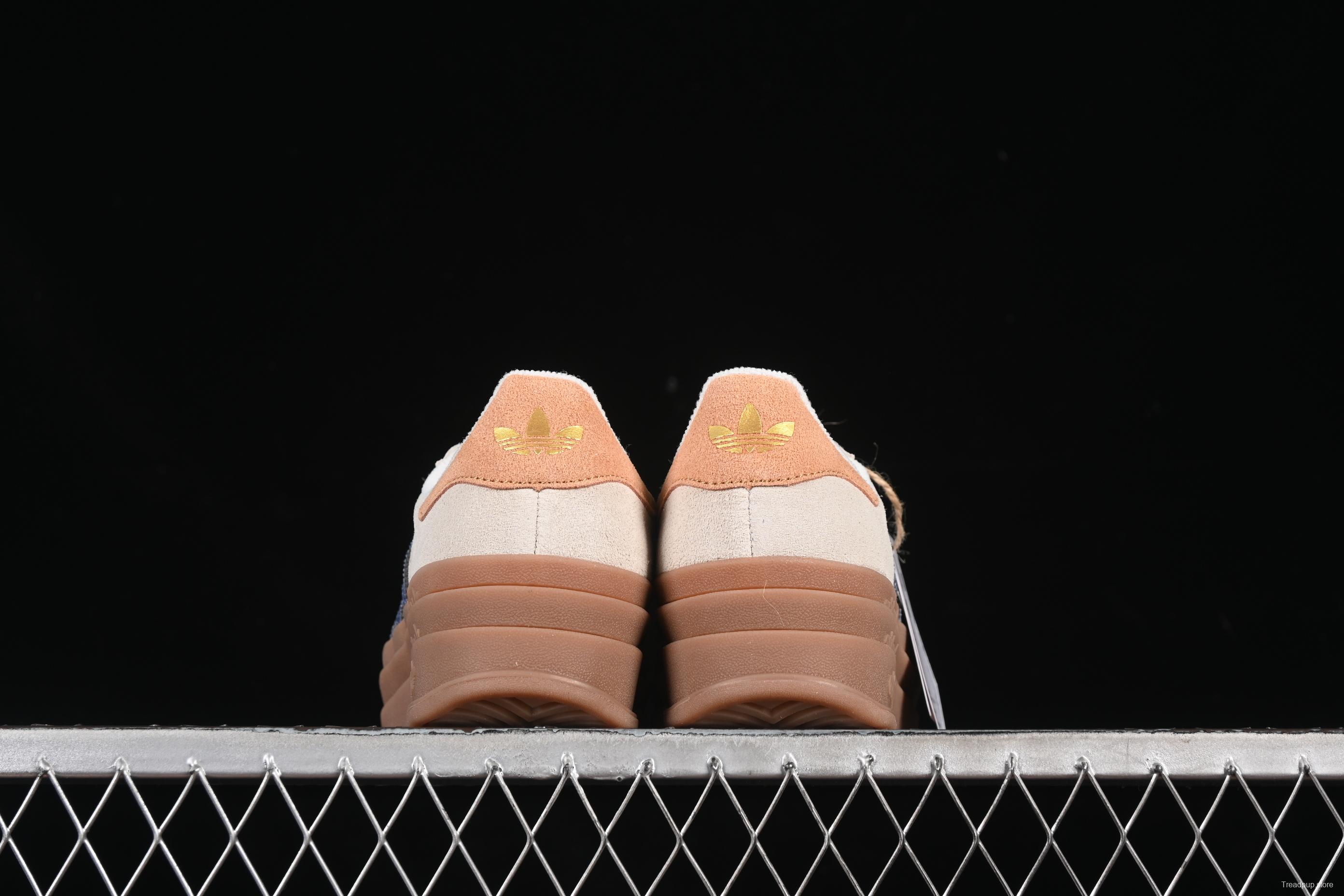 Adidas Originals Gazelle Bold Casual Sneakers with Anti-Slip Durable Sole - JQ0955