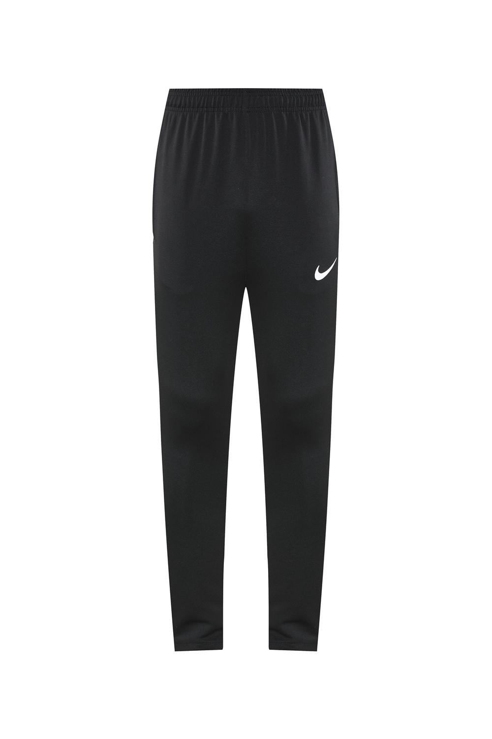 2025 Nike Black/Deep Grey Full Hoodie Zipper Jacket +Long Pants