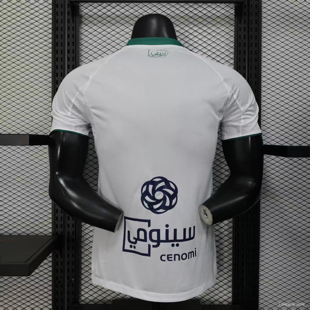 Player Version 25/26 Al-Ahli Home White Jersey