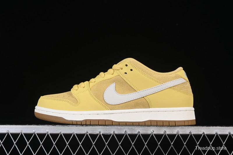 Nike SB Dunk Low Saturn Gold Low-Top Skate Shoes - FJ1674-700