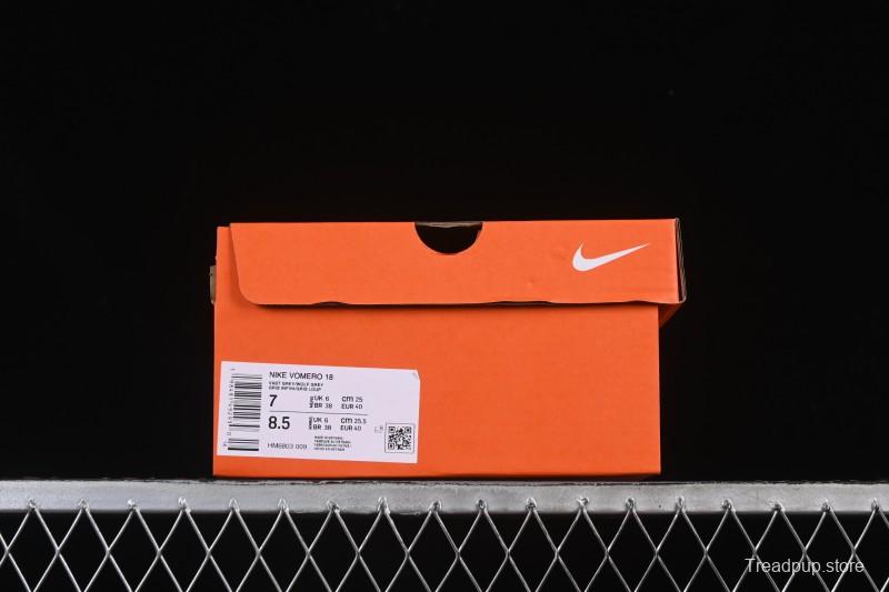 Nike Air Zoom Vomero 18 Cushioned Running Shoes - HM6803-009