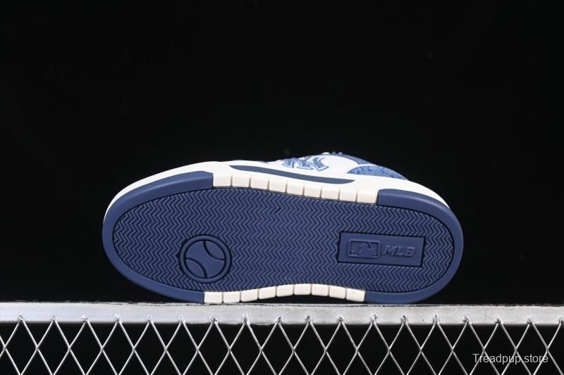 New York Yankees Chunky Liner Pocket Monogram Height-Increasing Thick Sole Casual Running Shoes - 3ASXP025N50NYS