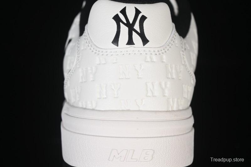 New York Yankees Bigball Chunky Embo Monogram Height Increasing Thick Sole Casual Sneakers - 3ASXE035N50CRL