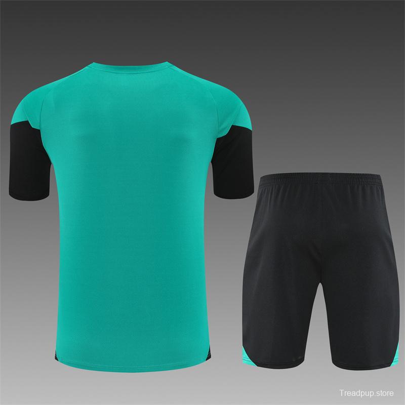 25/26 Liverpool Green Short Sleeve with XS Short Sleeve Jersey+Shorts