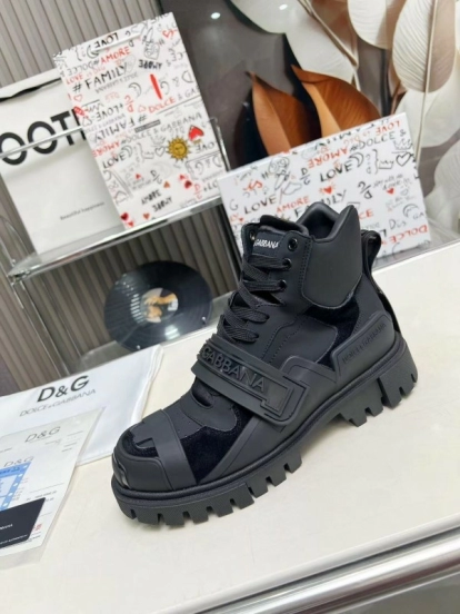 D&G 2025 SS Platform Derby Casual Shoes - AS00390