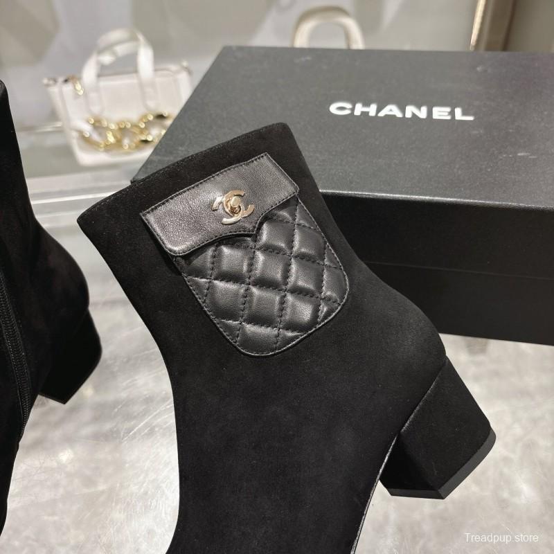 Chanel 2025 SS New Short Boots - LY00360