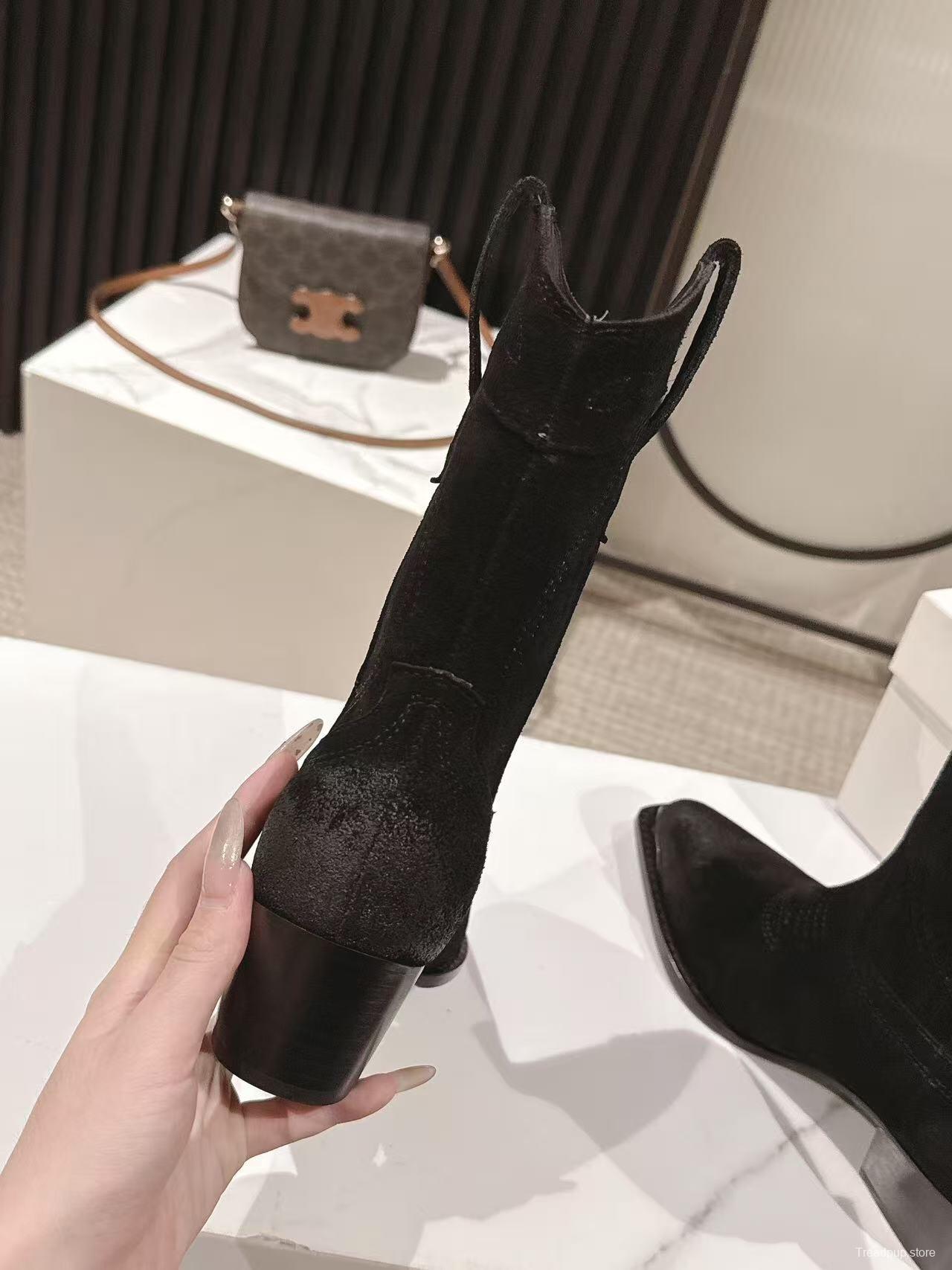 CELINE Fashion Boots 2025 SS Collection with Arch of Triumph Logo - LY00440