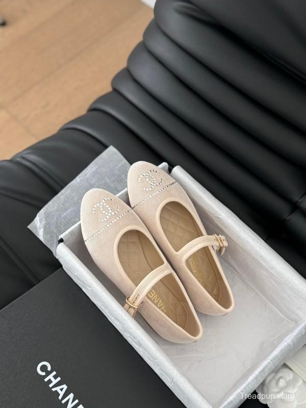 Chanel 2025 SS Runway Mary Jane Flats - LY00300