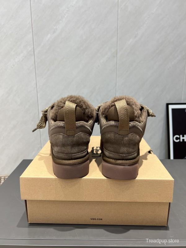 UGG Platform Loafers Series Round Toe Platform Casual Shoes - MJ00270