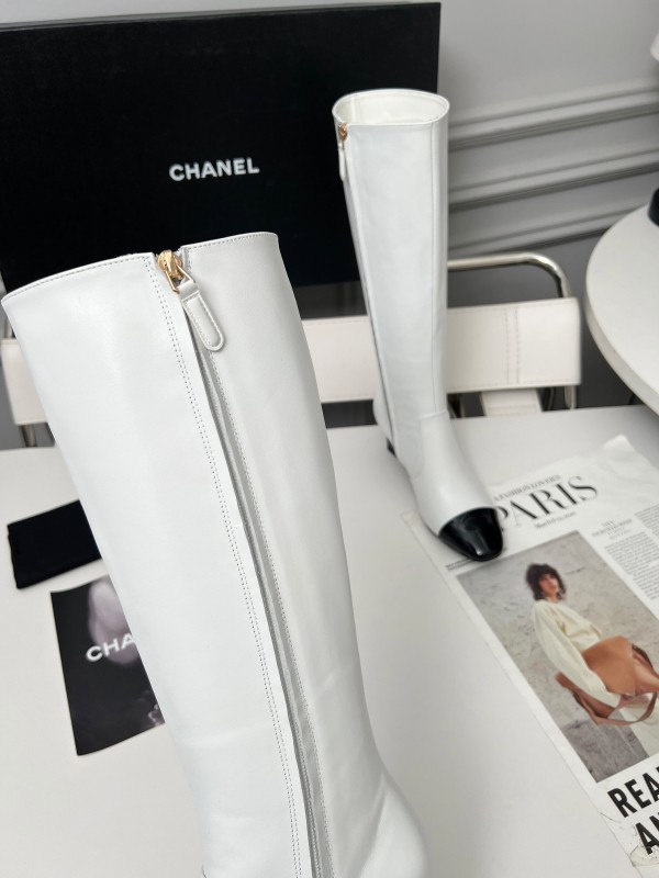 Chanel 2025/SS Double C Heel Fashion Boots - LY00370/LY00400/LY00280/LY00320