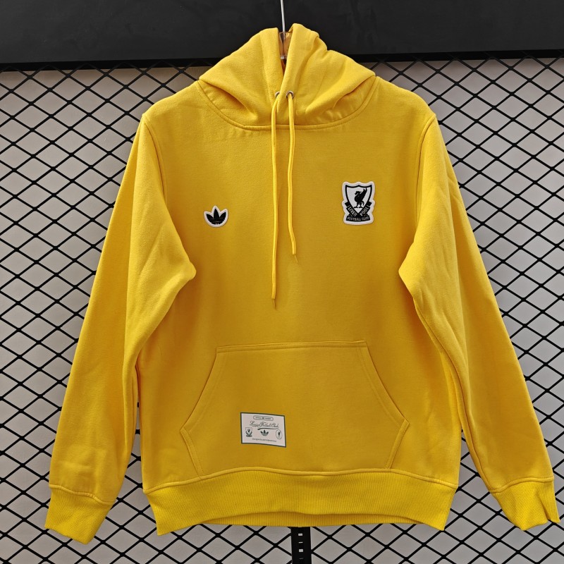 25/26 Liverpool Embroidered LogoHoodie 7 Colors