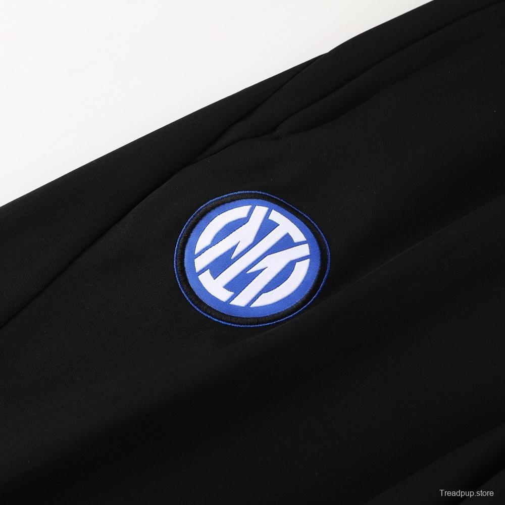 25/26 Inter Milan Sky Blue Half Zipper Jacket+Long Pants