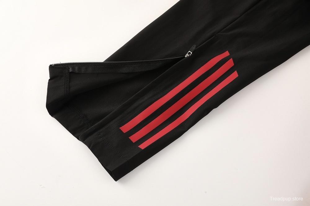 25/26 Liverpool White S-2XL Half Zipper Jacket+Long Pants