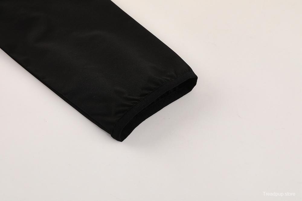 25/26 Newcastle United Black S-3XL Half Zipper Jacket+Long Pants