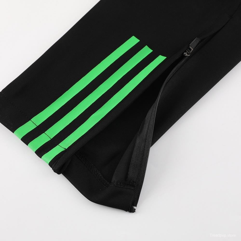 23/24 Bayern Munich Black S-2XL Half Zipper Jacket+Long Pants