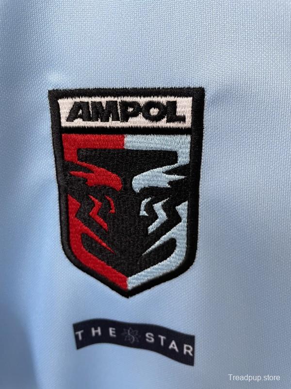 2026 NSW Blues Sky Blue with Navy Trim  Jersey