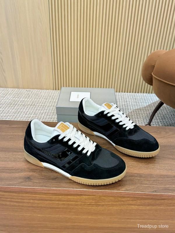 TOM FORD 2025 SS Casual Shoes with Classic Color Blocking and Imported Leather Insole - AS00350