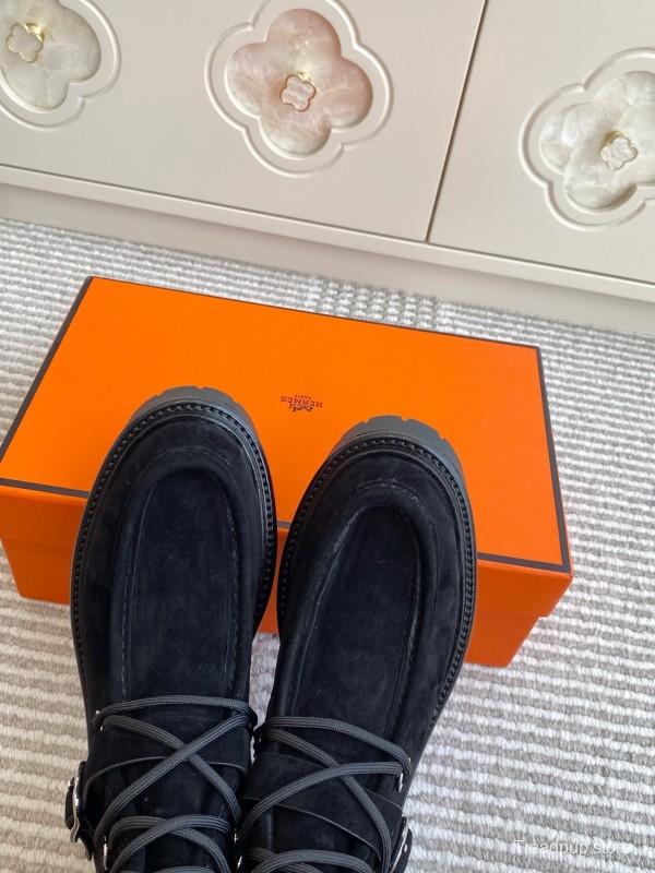 H Classic Boots 2025/SS Autumn Winter New Arrival Equestrian Style Timeless Design - LY00400