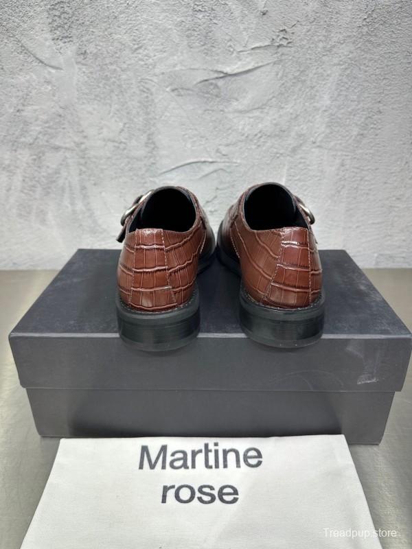 Adidas 2025 SS Square Toe Derby Shoes with Chain Buckle - KFY00420